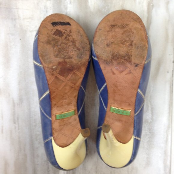 L.A.M.B. Leather Heels 7 - Picture 8 of 9